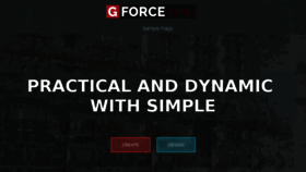 What Gforce9.com website looked like in 2017 (6 years ago)