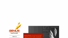 What Geniusinfotech.com website looked like in 2017 (8 years ago)