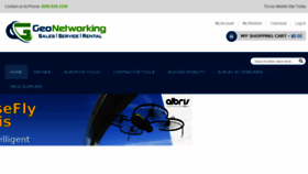 What Geonetworking.com website looked like in 2017 (6 years ago)
