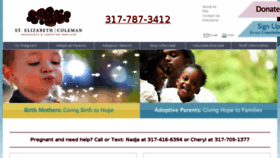 What Givingbirthtohope.org website looked like in 2017 (6 years ago)