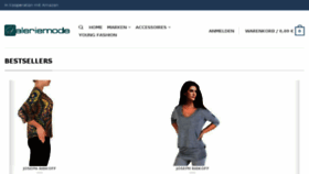 What Galeriemode.de website looked like in 2017 (6 years ago)