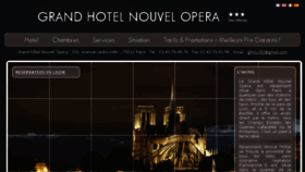 What Grand-hotel-nouvel-opera.com website looked like in 2017 (6 years ago)
