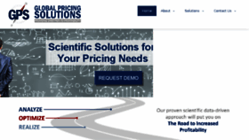 What Globalpricingsolutions.com website looked like in 2017 (6 years ago)