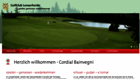 What Golf-lenzerheide.ch website looked like in 2017 (6 years ago)