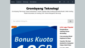What Grombyang.info website looked like in 2017 (8 years ago)
