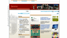 What Gerena.es website looked like in 2017 (6 years ago)