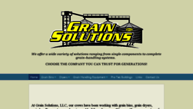 What Grainsolutionsllc.com website looked like in 2017 (6 years ago)