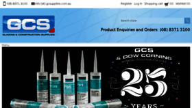 What Gcsupplies.com.au website looked like in 2017 (6 years ago)
