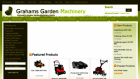 What Grahamsgardenmachinery.co.uk website looked like in 2017 (6 years ago)