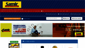 What Gruposamir.com website looked like in 2017 (6 years ago)