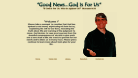 What Godisforus.com website looked like in 2017 (6 years ago)