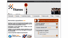 What Grupotitanes.com website looked like in 2017 (6 years ago)