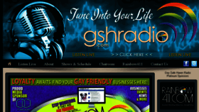 What Gshradio.com website looked like in 2017 (6 years ago)