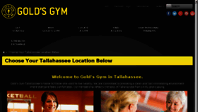 What Goldsgymtally.com website looked like in 2017 (6 years ago)
