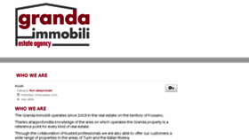 What Grandaimmobili.com website looked like in 2017 (6 years ago)