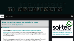 What Gi-architects.co.uk website looked like in 2017 (6 years ago)
