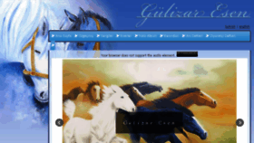 What Gulizaresen.com website looked like in 2017 (6 years ago)