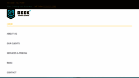 What Geekpoweredstudios.com website looked like in 2017 (7 years ago)