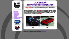 What Glassmandan.com website looked like in 2017 (6 years ago)