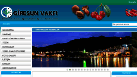 What Giresunvakfi.org website looked like in 2017 (6 years ago)