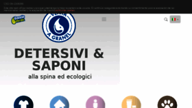 What Gocciaverde.net website looked like in 2017 (8 years ago)