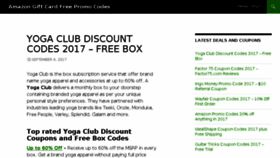 What Giftcardspromocodes.com website looked like in 2017 (6 years ago)