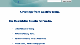 What Geotrixteam.com website looked like in 2017 (6 years ago)