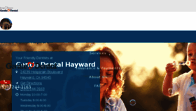What Gentledentalhayward.com website looked like in 2017 (6 years ago)