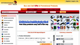 What Gifttrade.eu website looked like in 2017 (6 years ago)