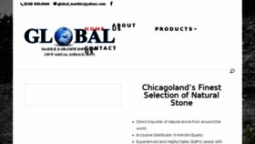 What Globalmarbleimporter.com website looked like in 2017 (6 years ago)