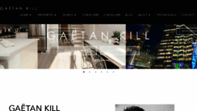 What Gaetankill.ca website looked like in 2017 (6 years ago)