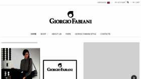 What Giorgiofabiani.it website looked like in 2017 (6 years ago)