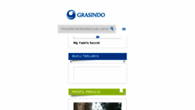 What Grasindo.id website looked like in 2017 (6 years ago)