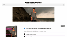 What Gentlebooklets.com website looked like in 2017 (6 years ago)