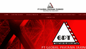 What Globalpratamataxindo.com website looked like in 2017 (6 years ago)