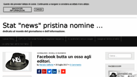 What Giornalisti.org website looked like in 2017 (6 years ago)
