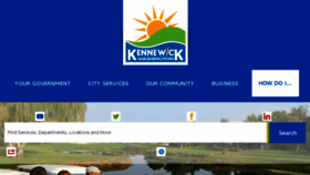 What Go2kennewick.com website looked like in 2017 (6 years ago)