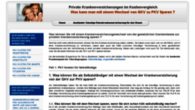 What Guenstige-versicherungen-online.de website looked like in 2017 (6 years ago)