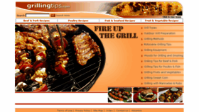 What Grillingtips.com website looked like in 2017 (6 years ago)