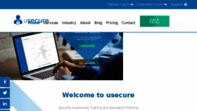 What Getusecure.com website looked like in 2017 (6 years ago)