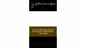 What Giphoscope.com website looked like in 2017 (6 years ago)