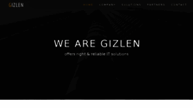 What Gizlen.net website looked like in 2017 (6 years ago)