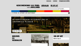 What Geschiedenisvanzuidholland.nl website looked like in 2017 (6 years ago)