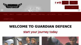 What Guardiandefence.com website looked like in 2017 (6 years ago)
