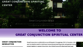 What Greatconjunction.org website looked like in 2017 (6 years ago)