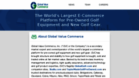 What Globalvaluecommerce.com website looked like in 2017 (6 years ago)