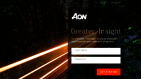What Greaterinsight.aon.com website looked like in 2017 (6 years ago)