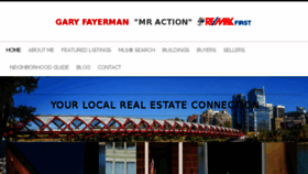 What Garyfayerman.com website looked like in 2017 (6 years ago)