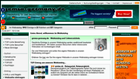 What Gemsa-germany.de website looked like in 2017 (6 years ago)