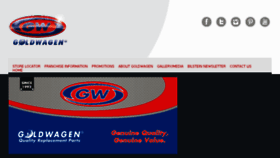 What Goldwagen.co.za website looked like in 2017 (6 years ago)